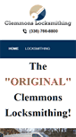 Mobile Screenshot of clemmonslocks.com